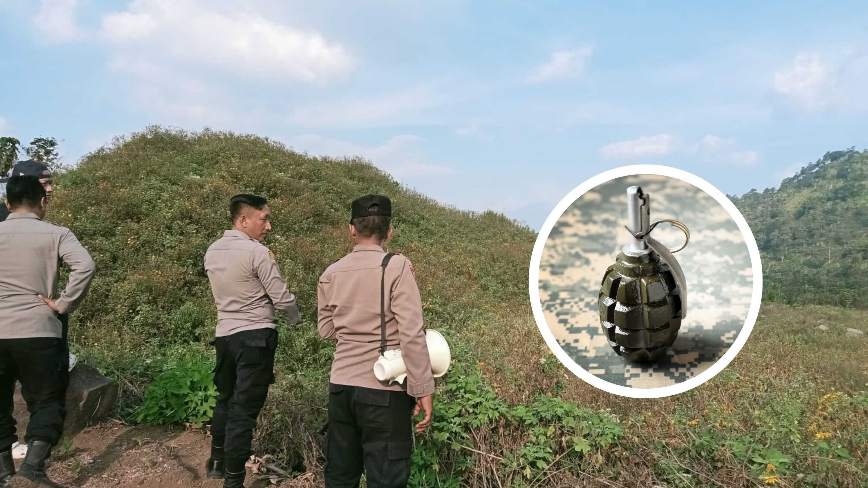 Granat Diduga Peninggalan Masa Revolusi Dimusnahkan Tim Jibom di Leles Garut